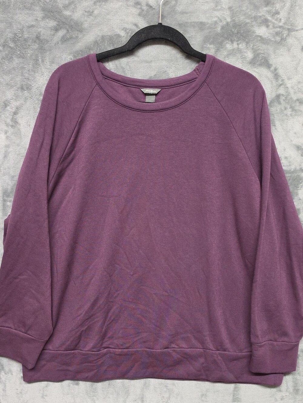 Eddie Bauer Purple Pullover Sweatshirt